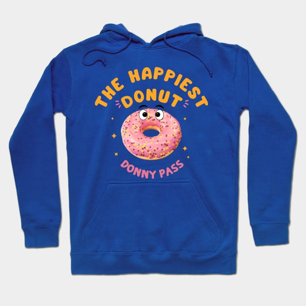 The Happiest Donut Hoodie by Stars Hollow Mercantile